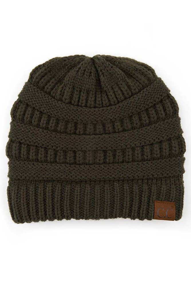 C.C Best Selling Cable Knit Classic Beanie Winter Hat (Copy)