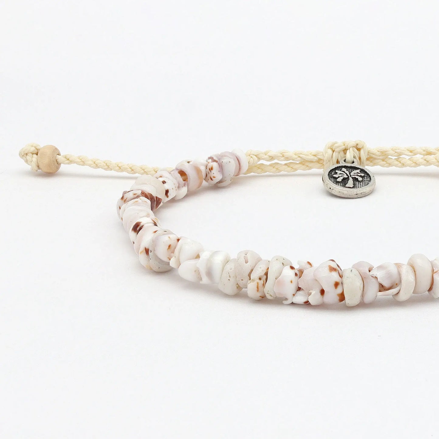 Enu Island Beaded Bracelet, Adjustable Surf Bracelet
