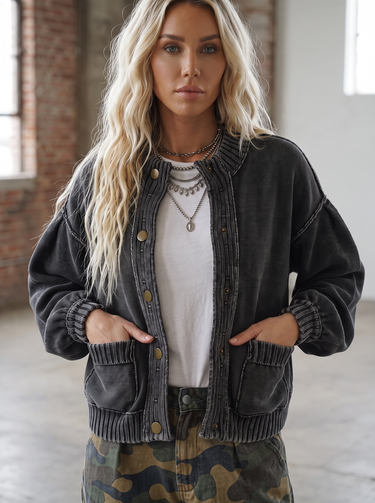 Mineral Washed Shacket